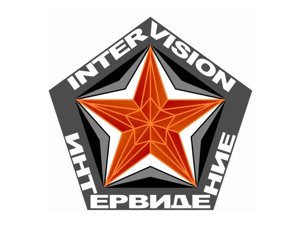 Logo: InterVision (Network between 1977–1980)